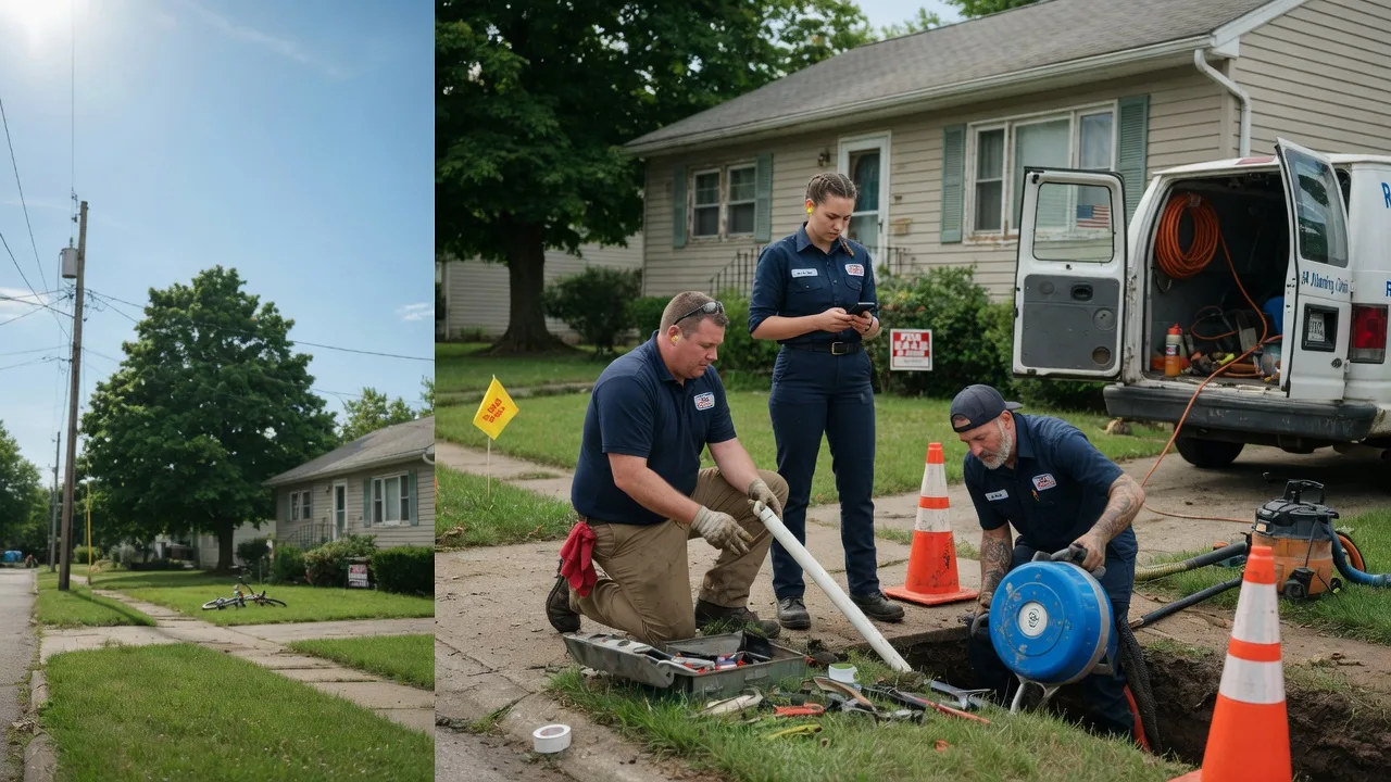Sewer Line Repair in Sainte Marie, IL near me